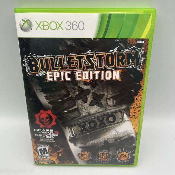 Bulletstorm -- Epic Edition (Xbox 360, 2011) CIB - Picture 1 of 9